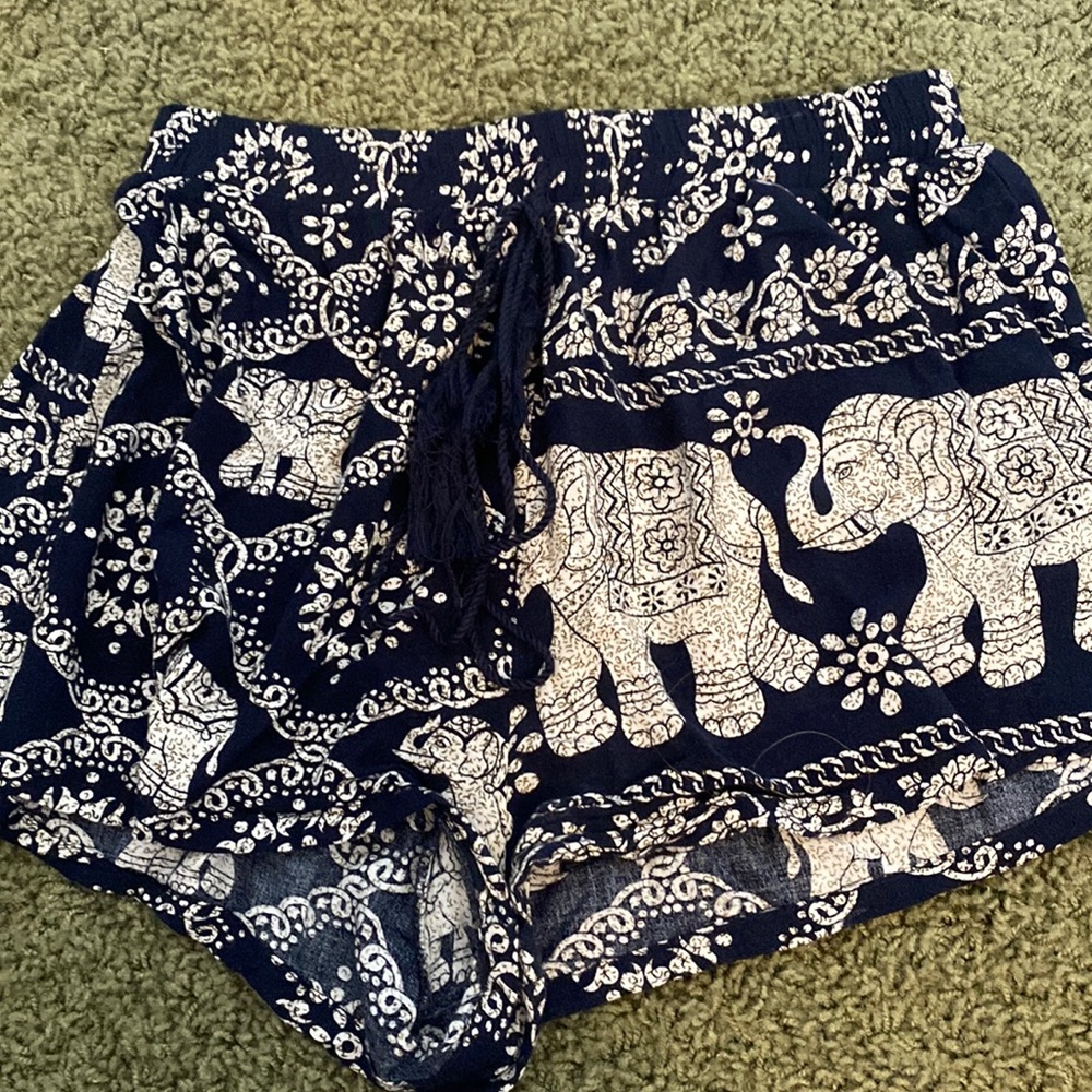 Elephant comfy shorts